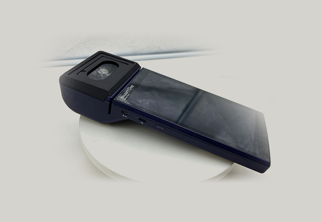 新圳宇手持触摸POS机：掌纹/静脉识别 + NFC读卡，金融支付终端安全合规