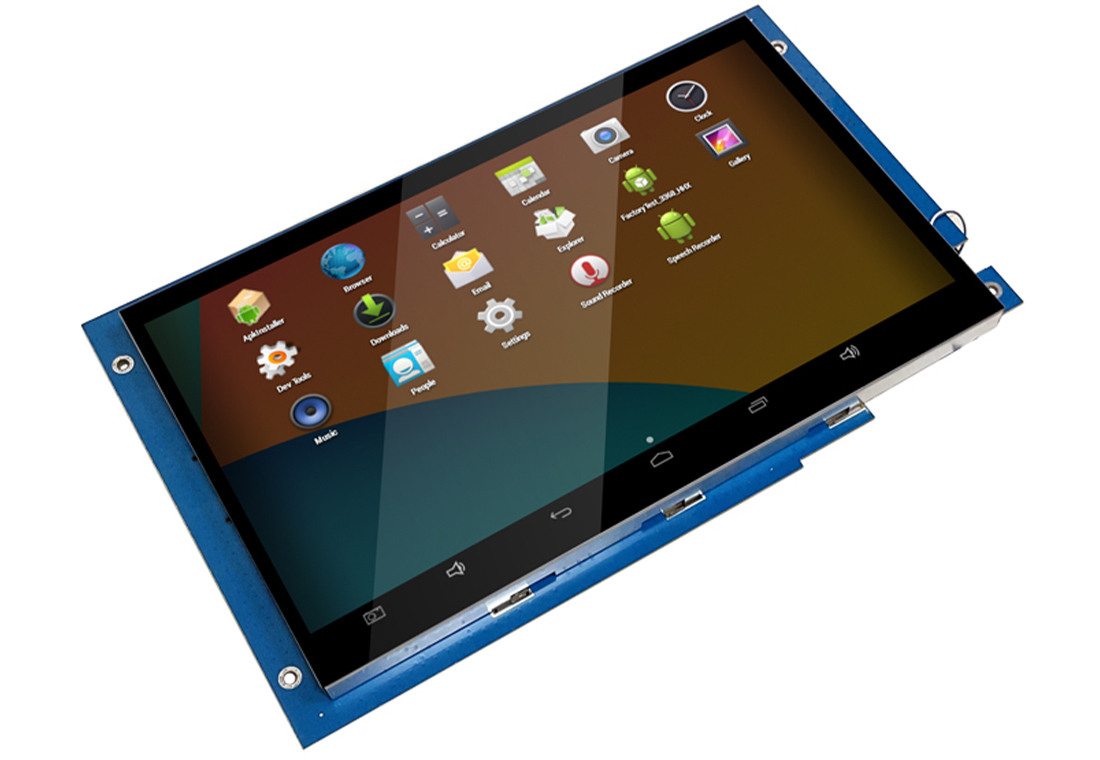 新圳宇5寸安卓串口屏，适配测试仪器嵌入式场景